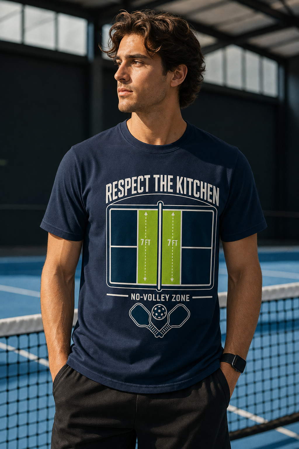 Respect The Kitchen — Pickleball Court Blueprint